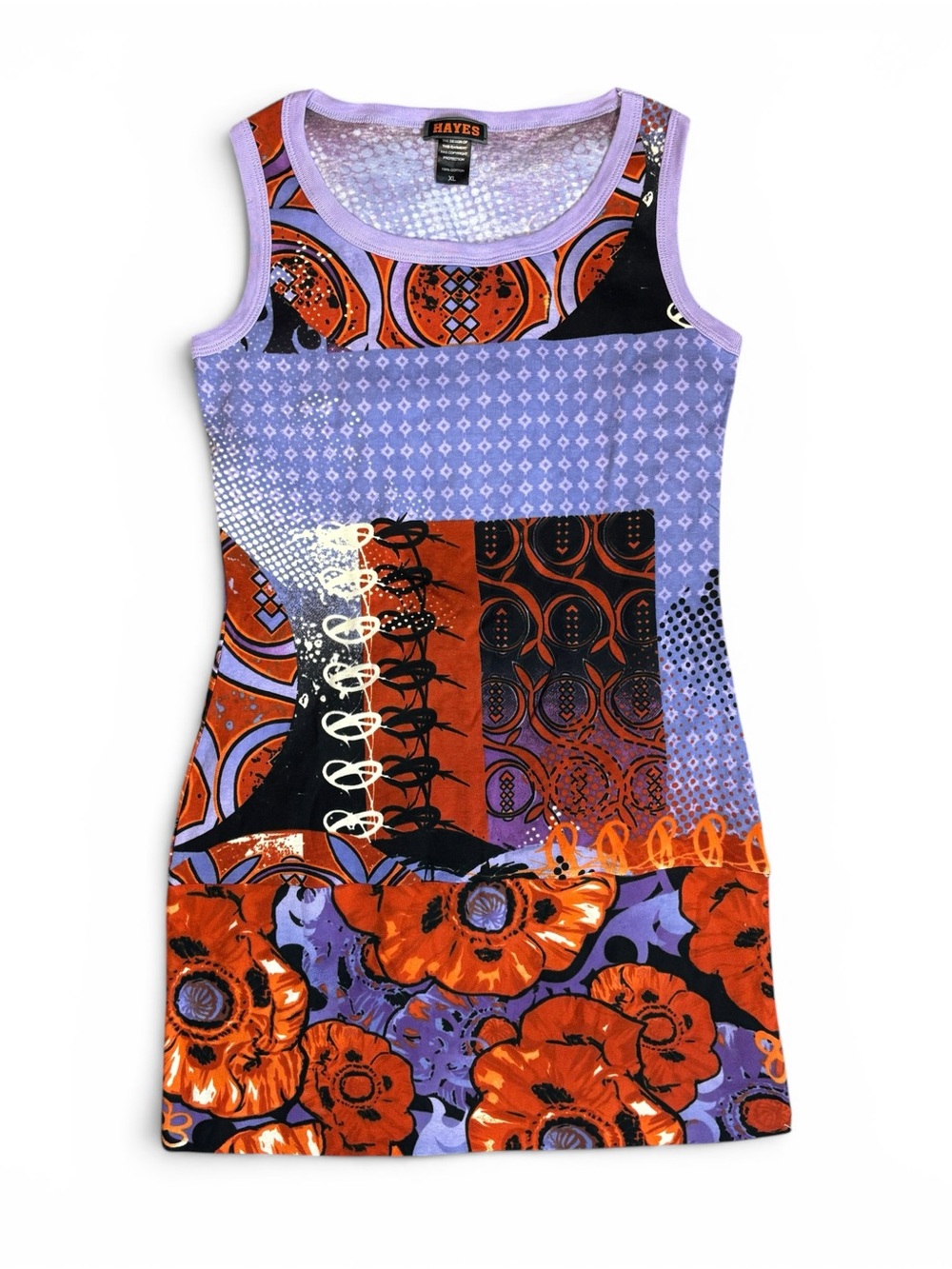 deadstock euro Hayes graphic dress